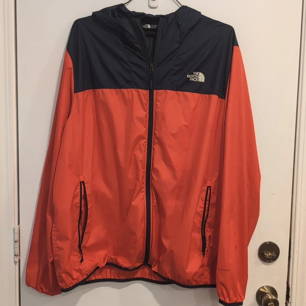 The North Face Men's Venture 2 Red/Navy Jacket/Windbreaker Men's Size XXL